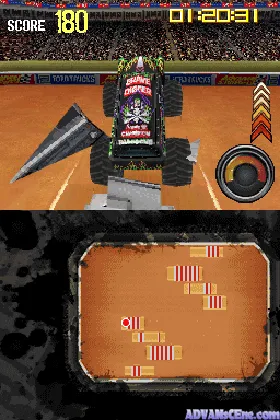 Monster Jam - Path of Destruction (USA) screen shot game playing